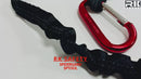 Spidergard 3 ft Tool Lanyard with Single Carabiner, Black
