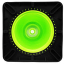 (Set of 8) 28" Lime Traffic Cones, One Reflective Collars-RK Safety-RK Safety