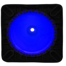 28" RK Blue Safety Traffic PVC Cones Two Tapes , Black Base with Two Reflective Collar-RK Safety-RK Safety