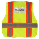 Class 2 Hi Viz Safety Vest with Reflective Strips and Pockets -SAZ8211& SAZ8212(Orange, Lime)-New York Hi-Viz Workwear-RK Safety