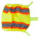 RK-GAITERS-LM Hi-Viz Contrasting Trim Leg Gaiters, Polyester oxford w/ PU coating, Lime-New York Hi-Viz Workwear-RK Safety