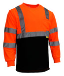 BFL8711;2 Class 3 Hi-Vis T Shirt with Moisture Wicking Mesh-(Lime/ Orange)-New York Hi-Viz Workwear-RK Safety