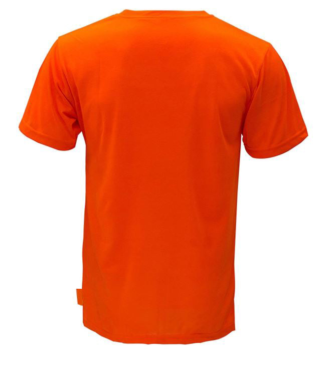 Short Sleeve High-Vis Force Color Enhanced Safety Shirt - S3111-New York Hi-Viz Workwear-RK Safety