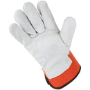 Better Grip® Cowhide Palm Gloves with rubberized safety cuff - BGBY22O-Better Grip-RK Safety