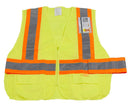 Class 2 Hi Viz Safety Vest with Reflective Strips and Pockets -SAZ8211& SAZ8212(Orange, Lime)-New York Hi-Viz Workwear-RK Safety