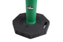 Traffic 42" Delineator Posts with 13 lbs Bases, Green-RK Safety-RK Safety