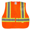 Class 2 Hi Viz Safety Vest with Reflective Strips and Pockets -SAZ8211& SAZ8212(Orange, Lime)-New York Hi-Viz Workwear-RK Safety