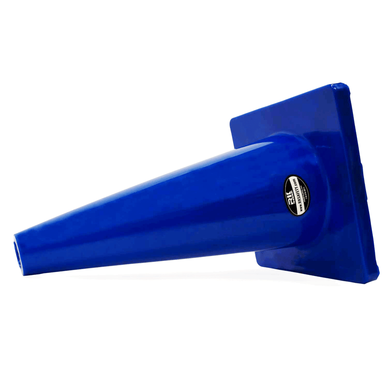 18" RK Safety Traffic PVC Cones, Blue Base-RK Safety-RK Safety