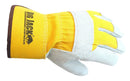 Better Grip® Cowhide Palm Gloves with rubberized safety cuff - BGBY22Y-Better Grip-RK Safety